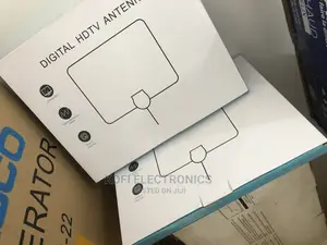 Retune Your Tv With Indoor Digital Tv Antenna HDTV - Black