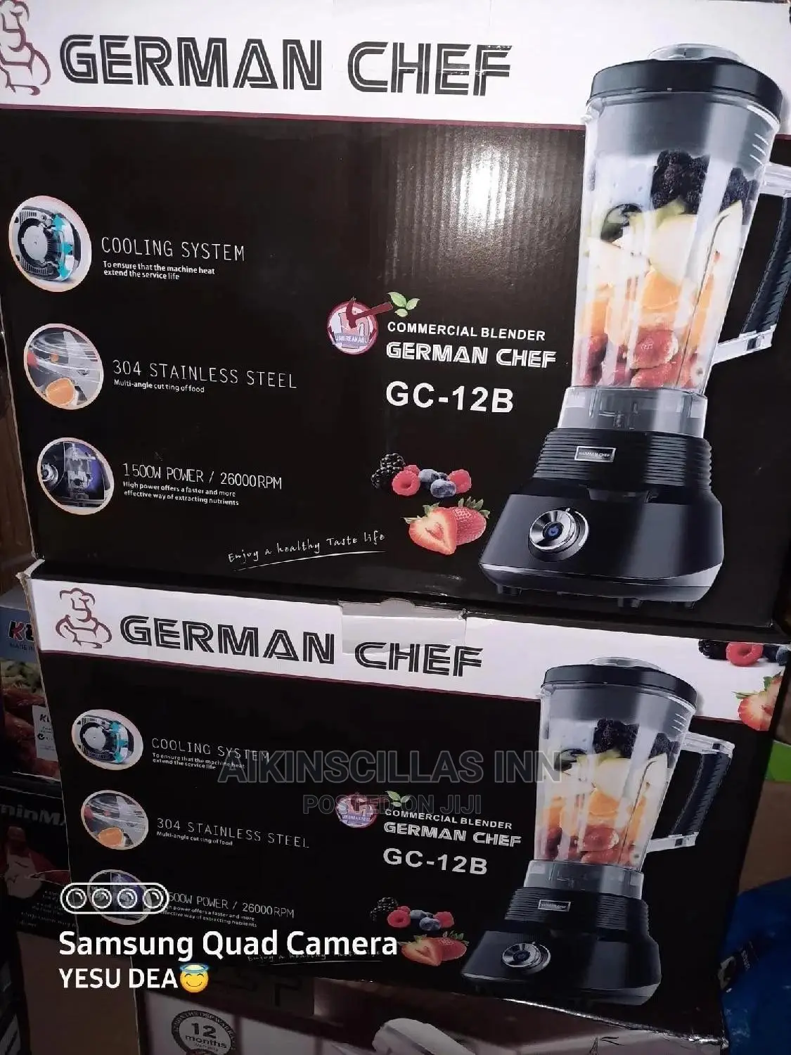German Chef Commercial Blender