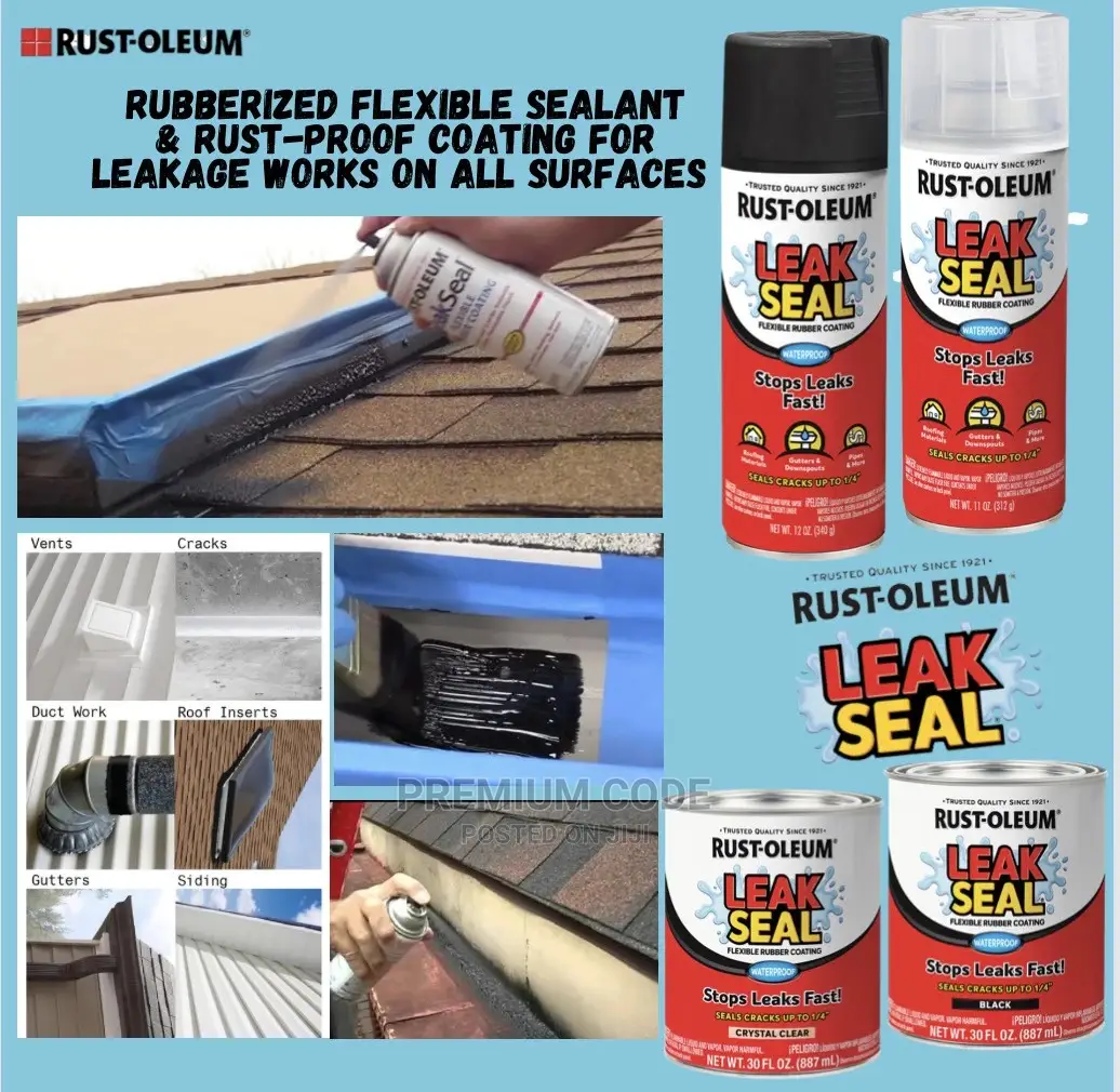 Leakseal Sealant for Roof Leakages Black