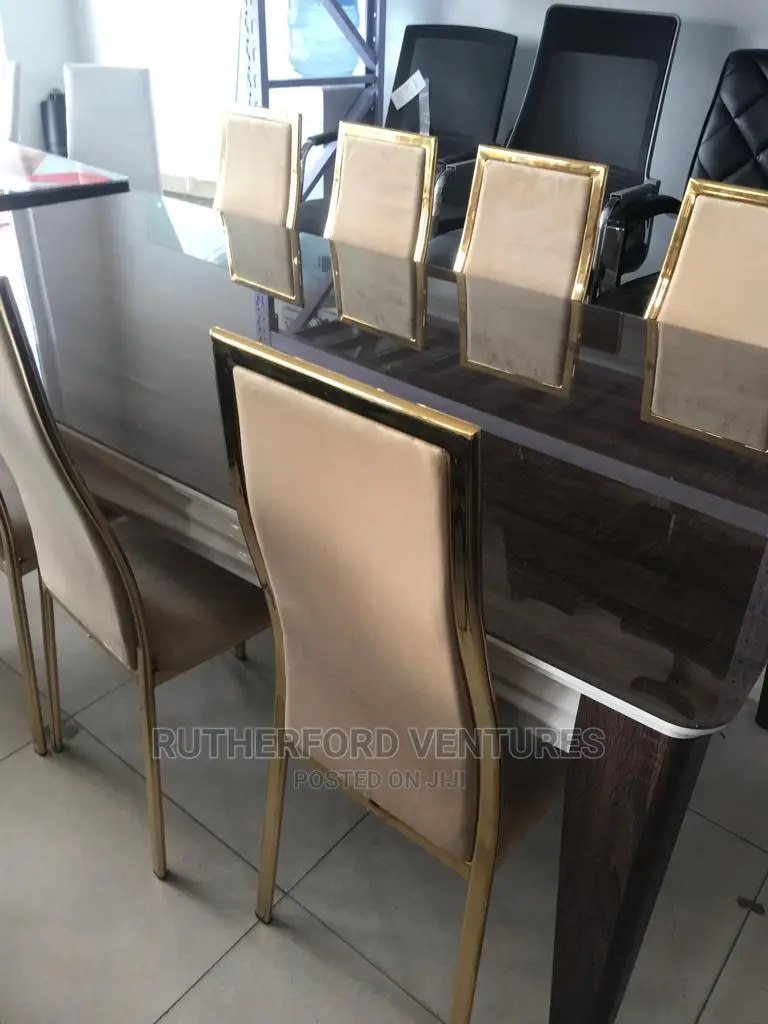 Executive Dining Table With 8 Chairs