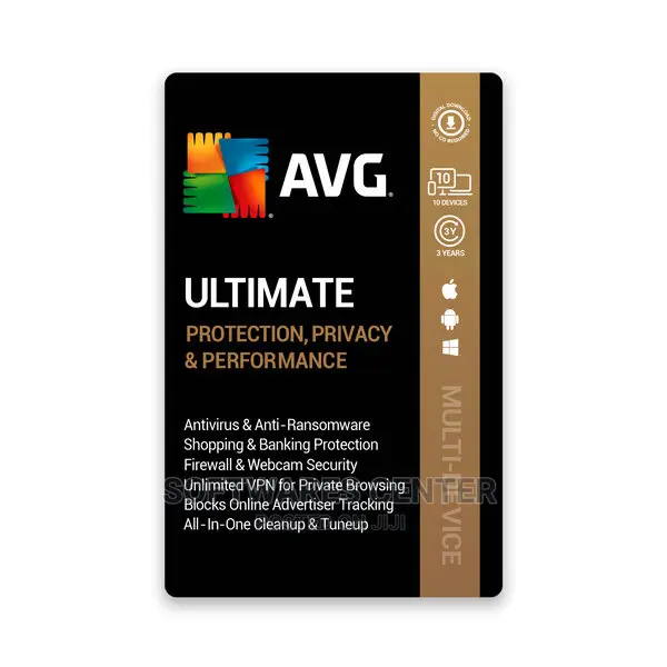 AVG Ultimate 2022 Antivirus 10 Devices | 3 Years