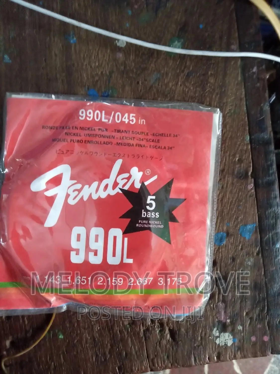 Fender Bass Guitar Strings