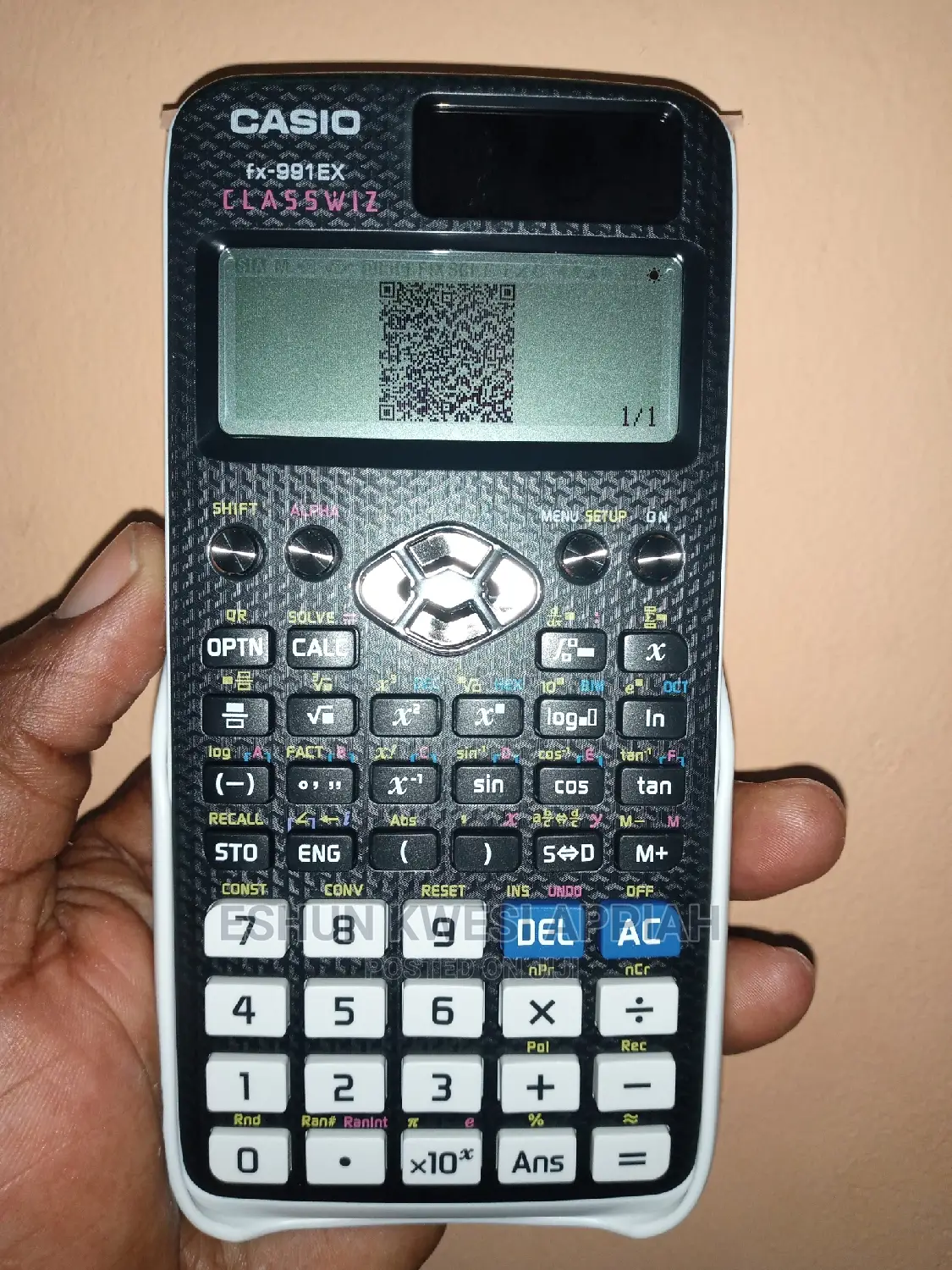 Casio FX 991 EX Scientific Calculator (Classwiz) - Qr Code in Accra ...