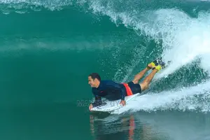 Fins Bodyboard With Leash