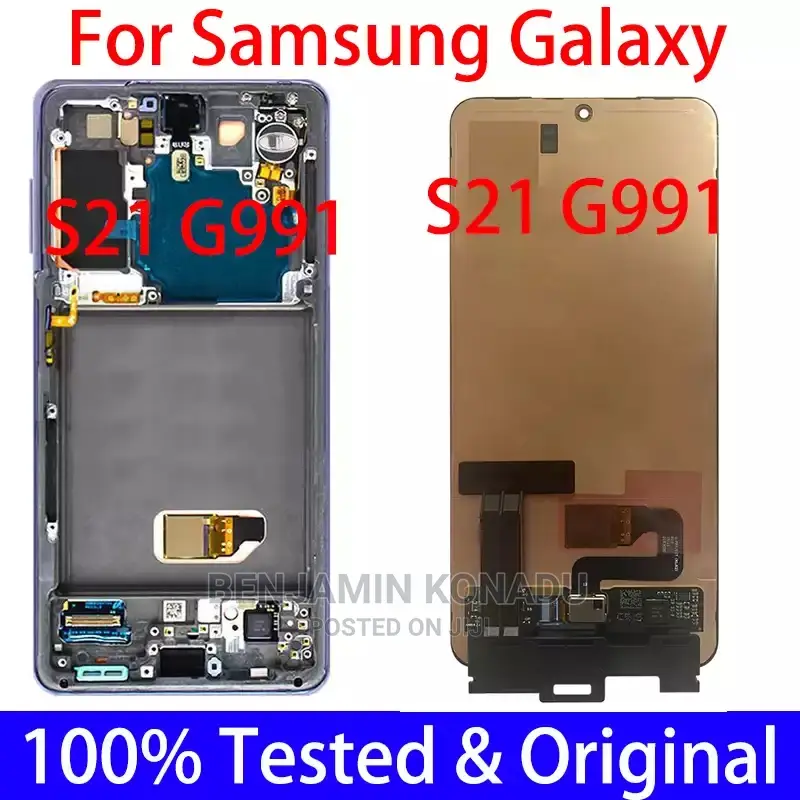 Samsung Galaxy S21 Amoled Screen Support Finger Print