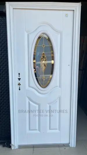 501 White Security Doors