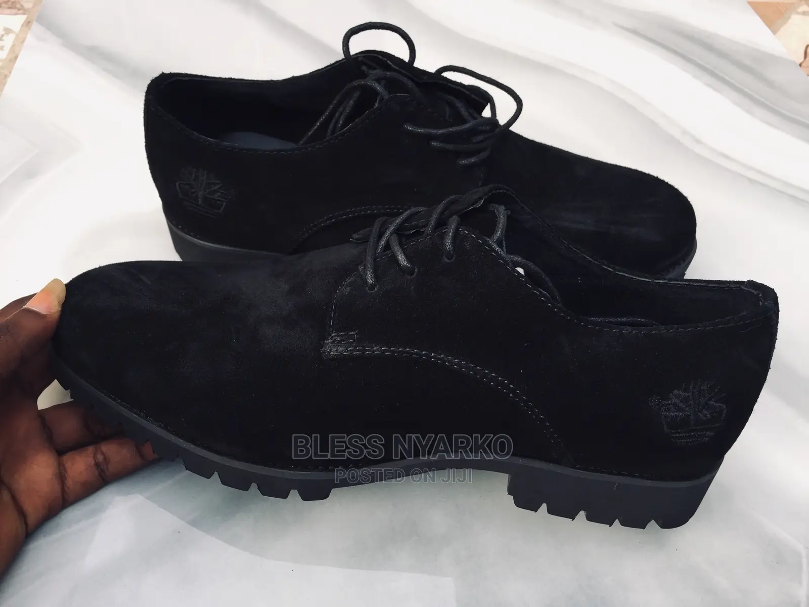 Suede Shoes (Black Timberland Low and Top High Top)