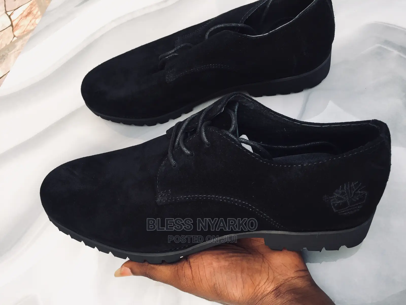Suede Shoes (Black Timberland Low and Top High Top)