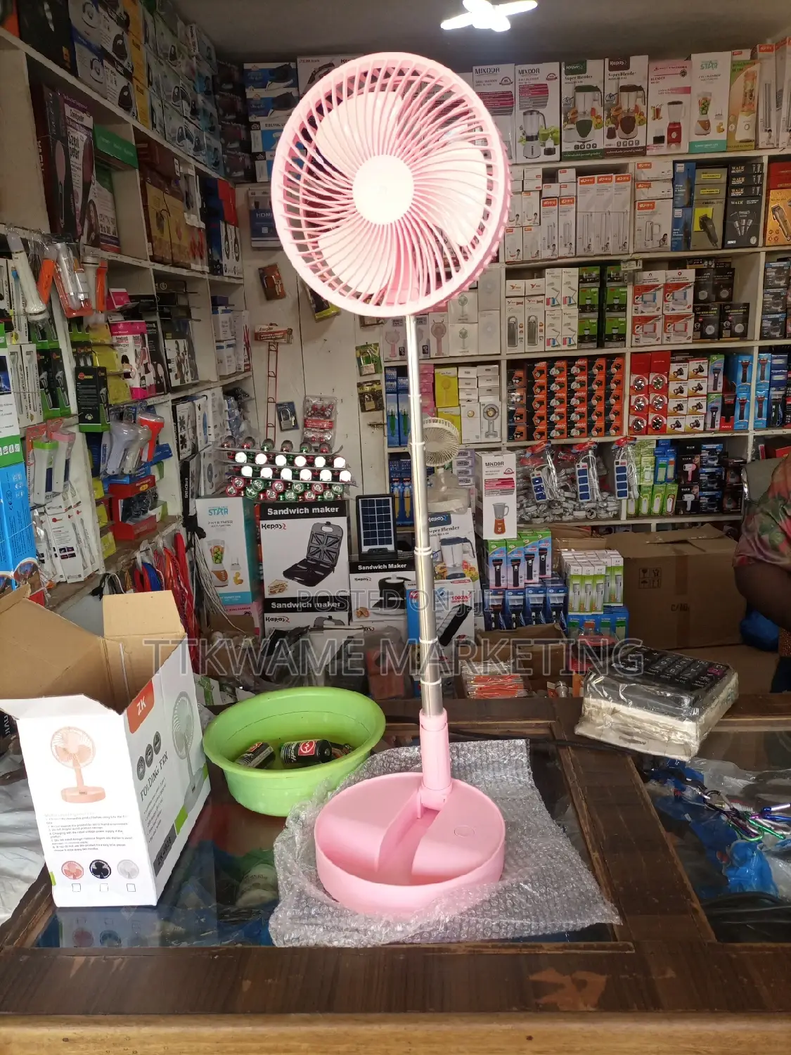 Length Rechargeable Fan