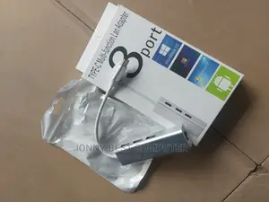 Type C USB Hub With Lan Adapter
