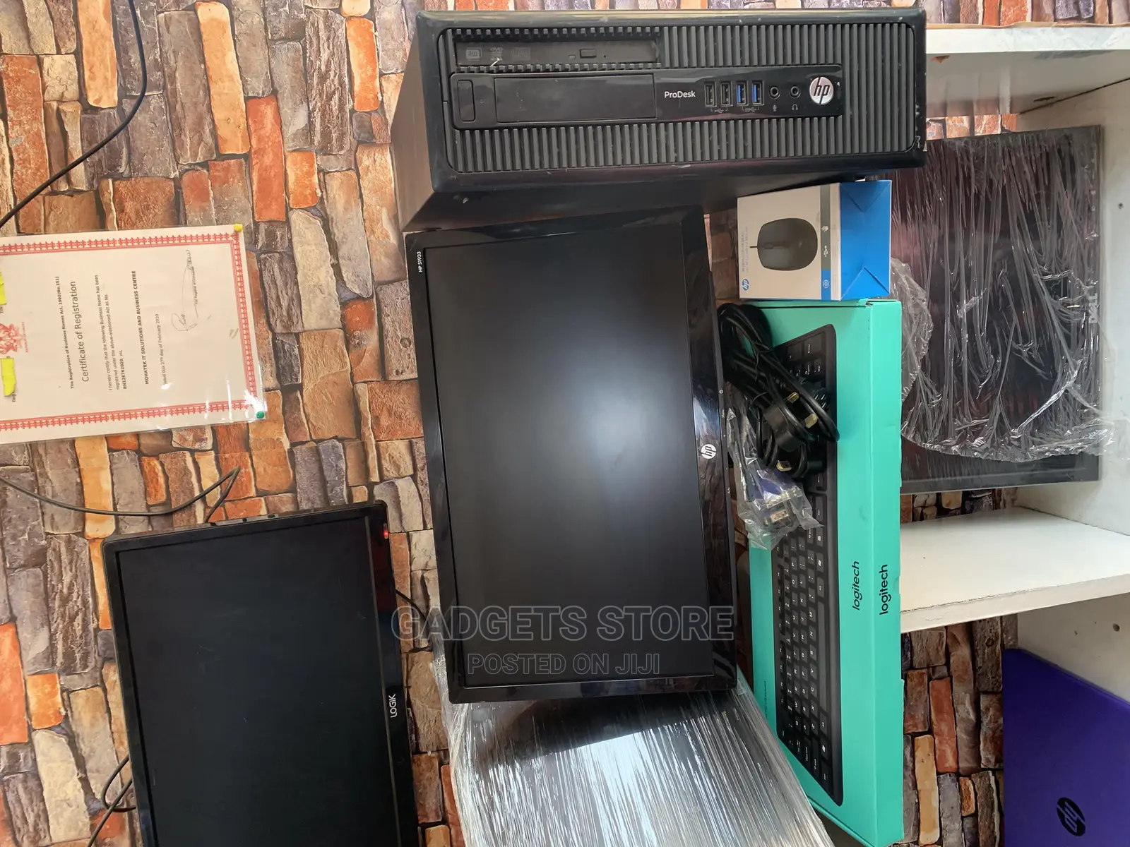 Desktop Computer HP ProDesk 400 4GB Intel Core I3 HDD 500GB