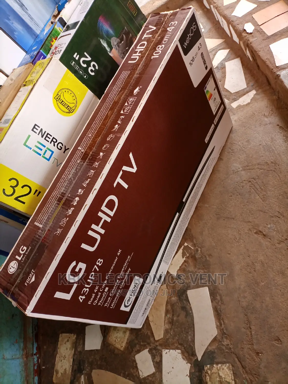 Lg 43" Smart 4k( 43up77006)Uhd Satellite Digital Led
