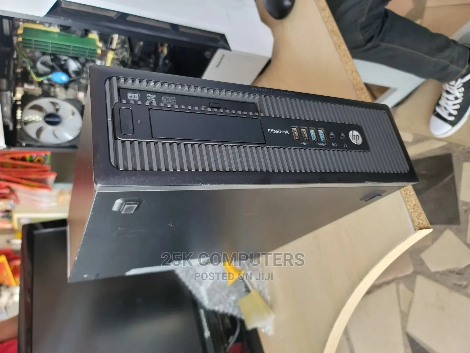 Desktop Computer HP EliteDesk 800 4GB Intel Core I3 HDD 500GB