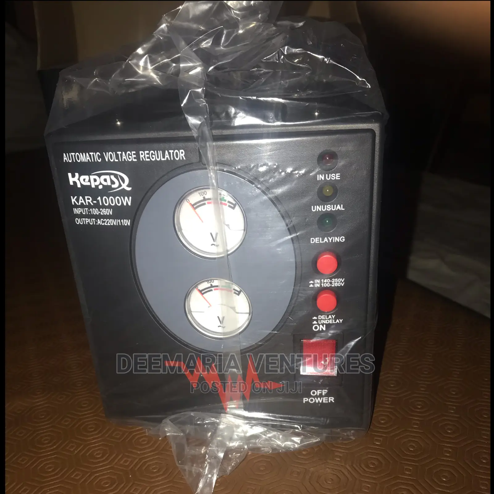 Kepas Automatic Voltage Regulator Stabilizer Kar-1000w