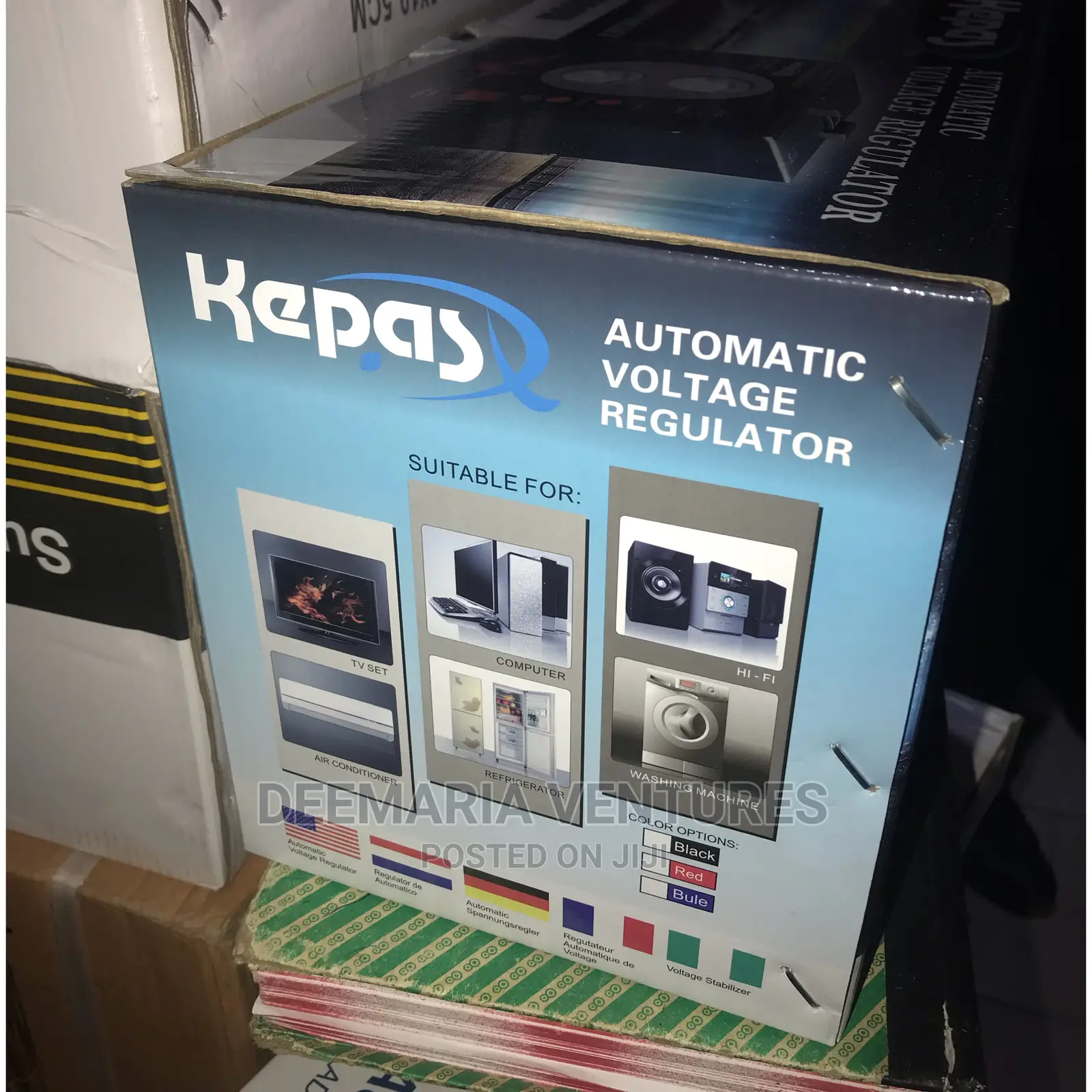 Kepas Automatic Voltage Regulator Stabilizer Kar-1000w