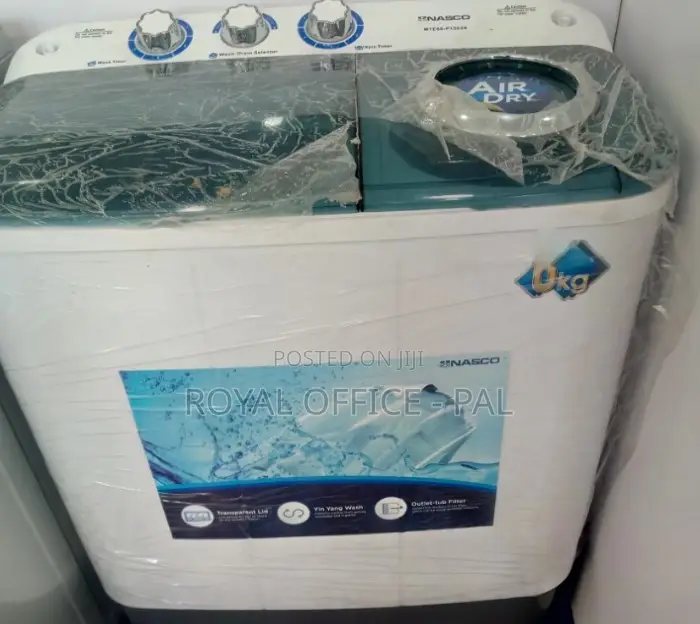 Nasco 8 Kg Twin Tub Washing Machine Power Air Dry