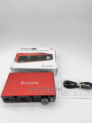 Focusrite Scarlet 4i4 3rd Generation Music Recording