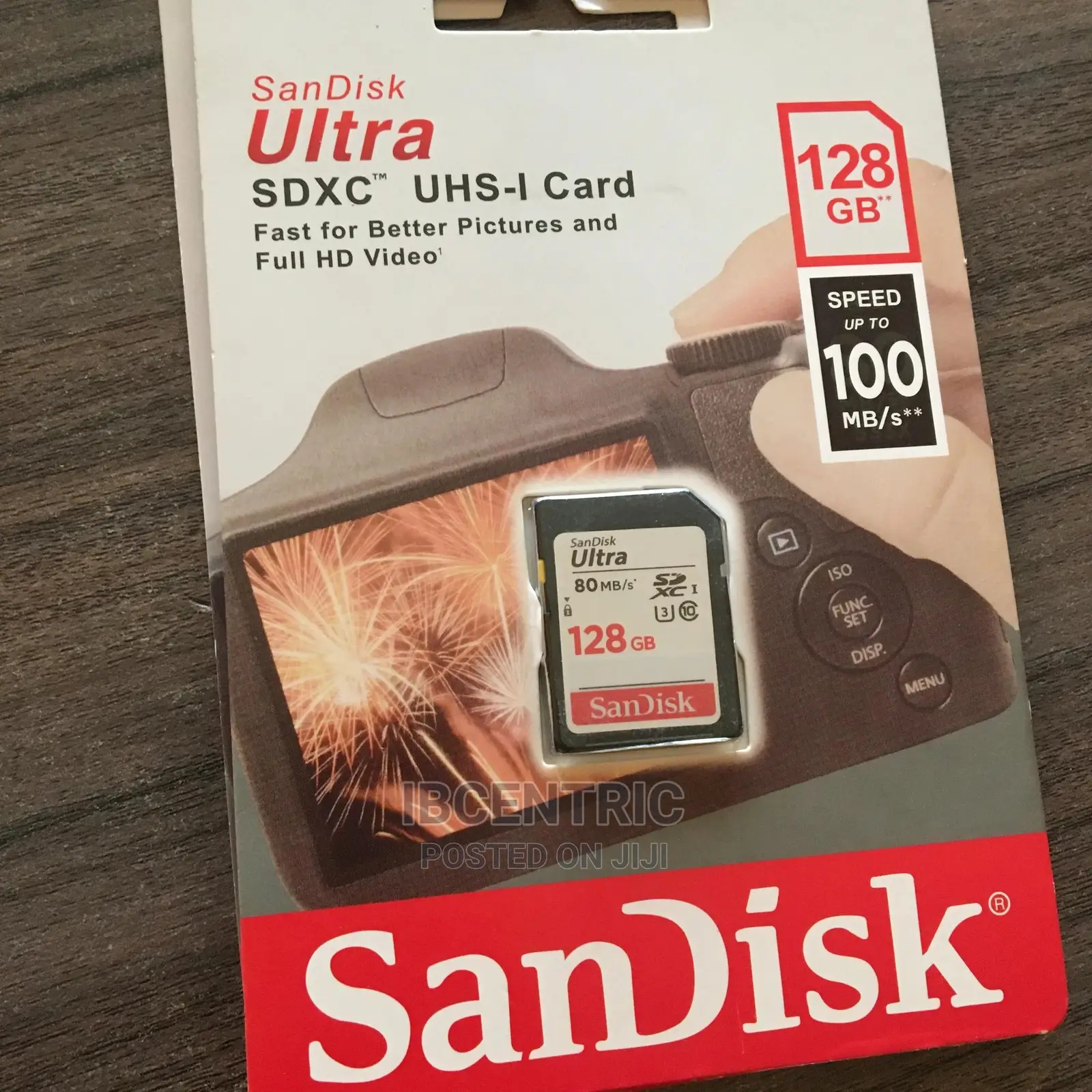 128GB Sandisk Camera SD Card