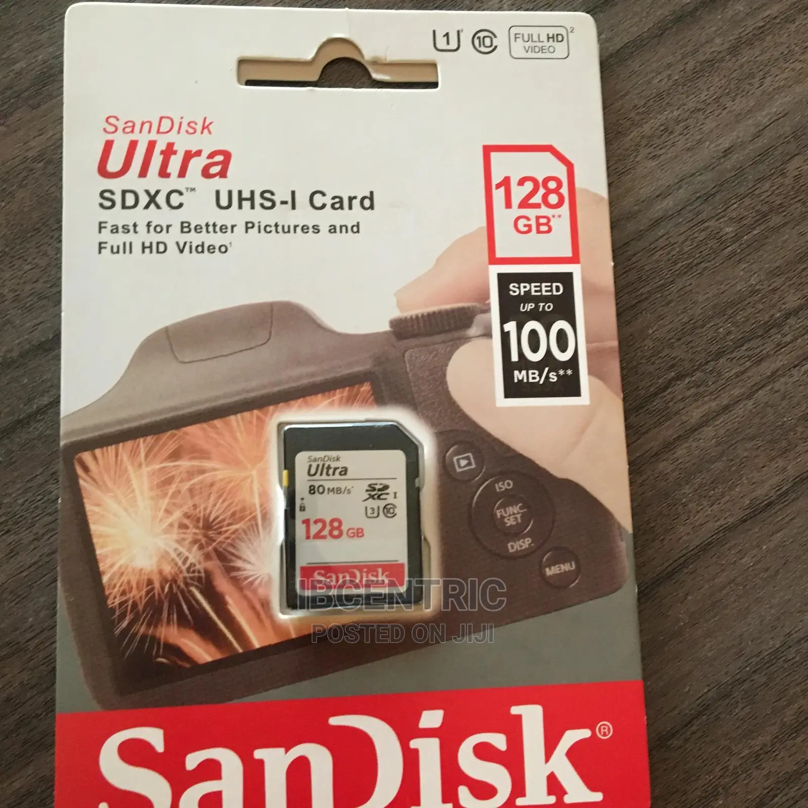 128GB Sandisk Camera SD Card