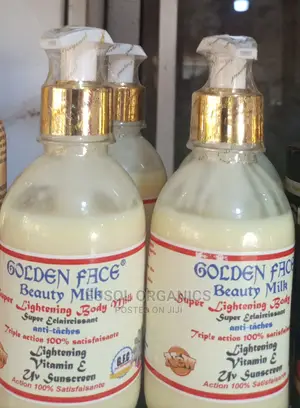 Golden Face Body Milk