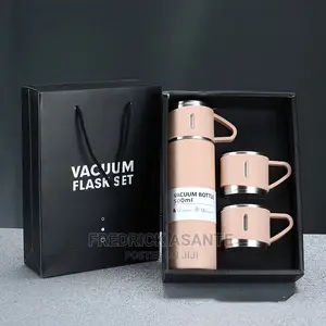 Vacuum Flask With 2 Cups