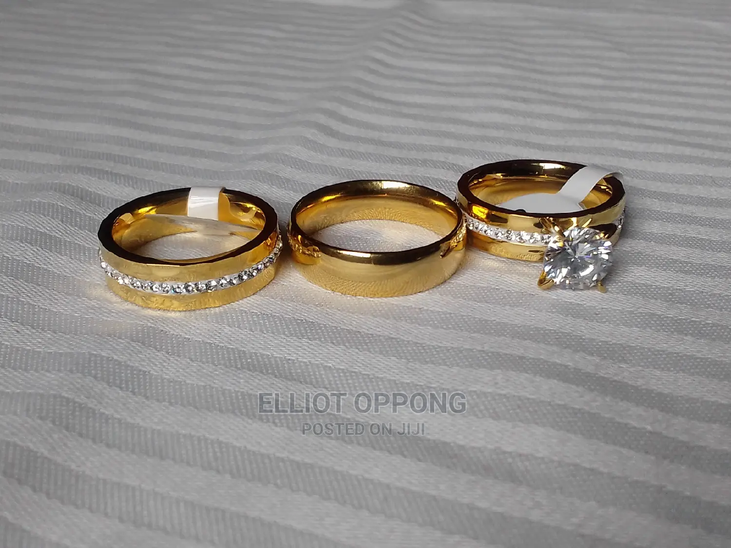 Quality 10K Gold Ring 3 Set