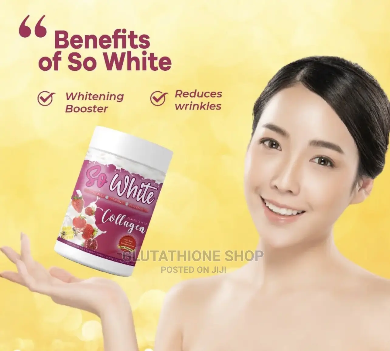 So White Skin Whitening Collagen Supplement