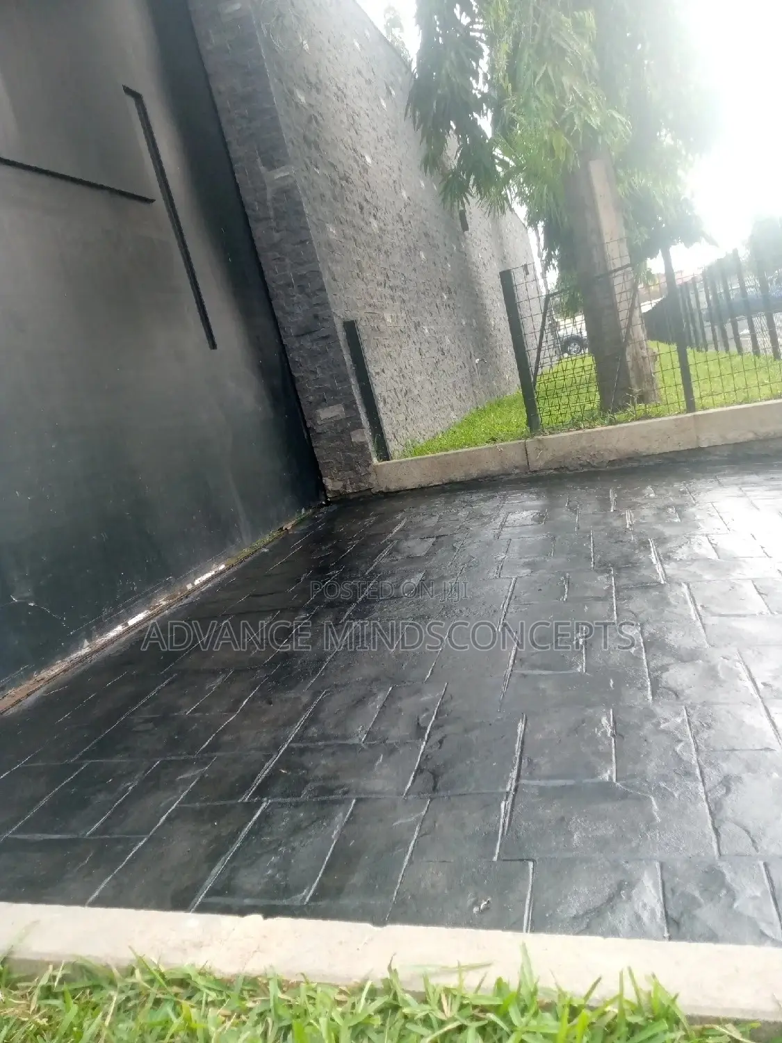 Concrete Stamping Work