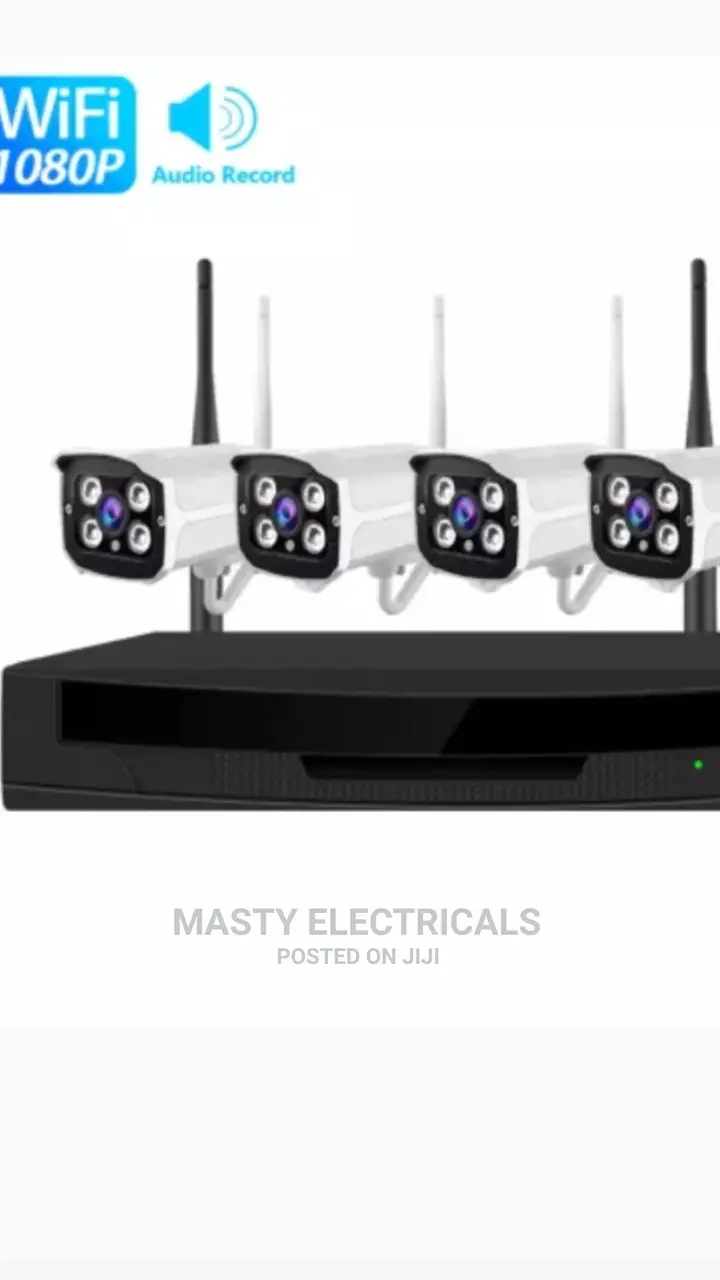 4ch Wireless CCTV Camera