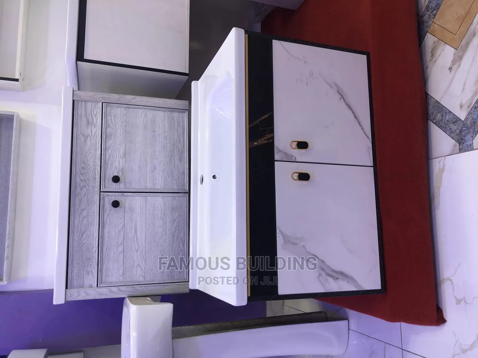 Wash Hand Basin With Cabinet