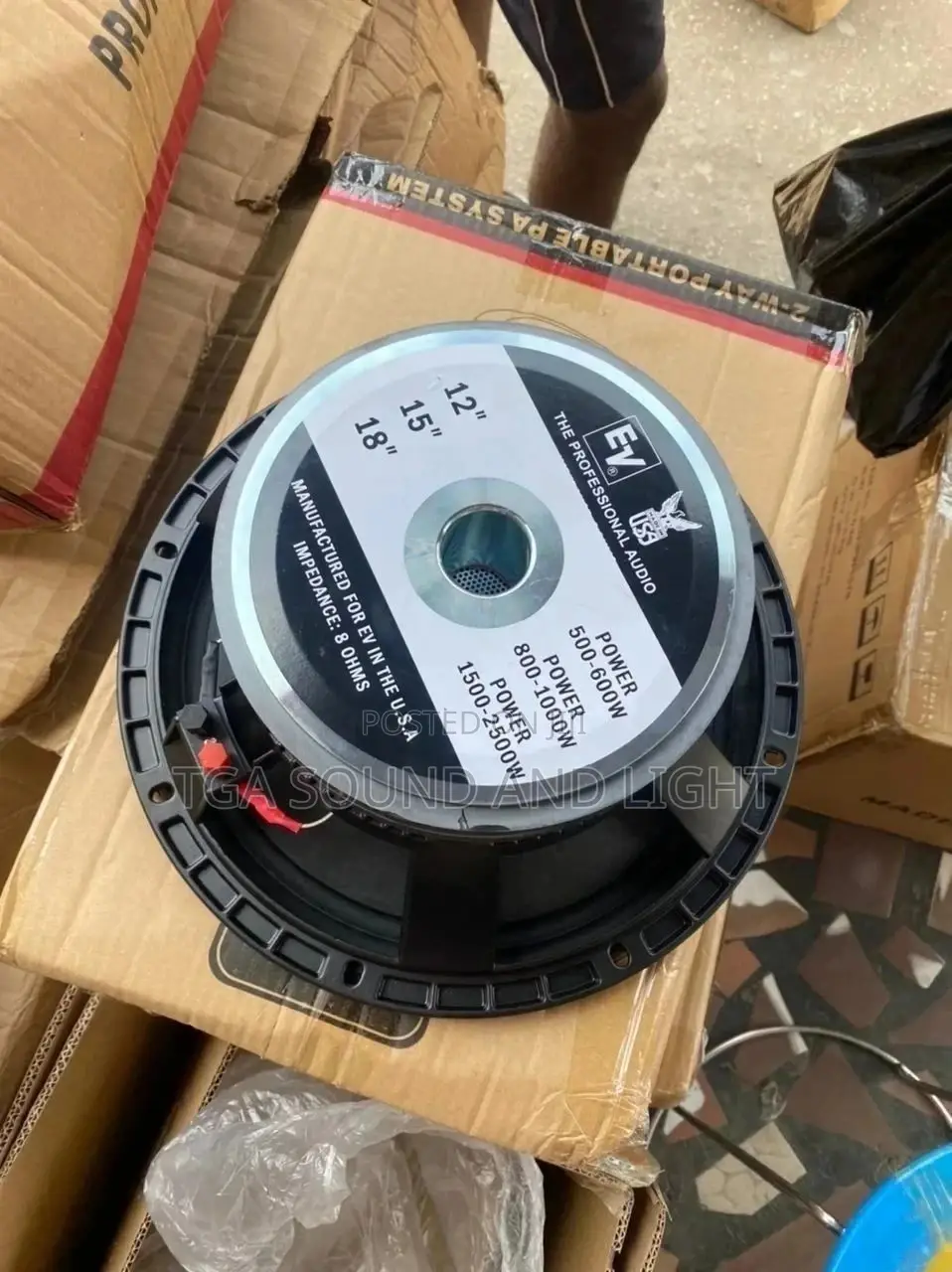EV Double Magnet 12-Inch 600 Watts Instrumental Speaker
