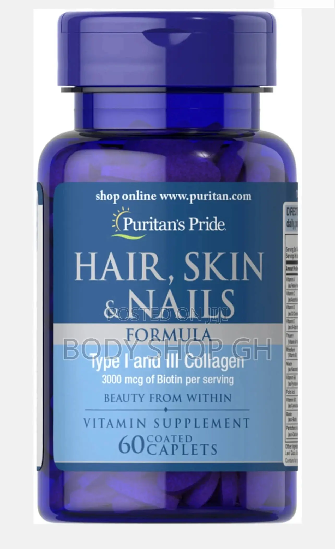 Collagen Hair, Skin Nails Supplements