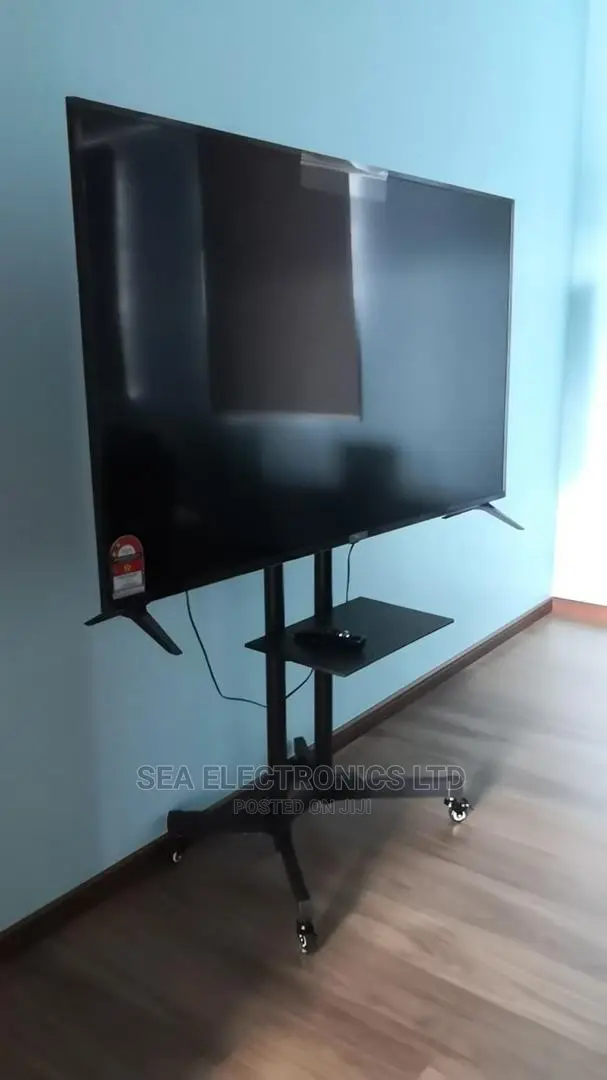 Mobile TV Stand on Wheels for 32-65 Inch