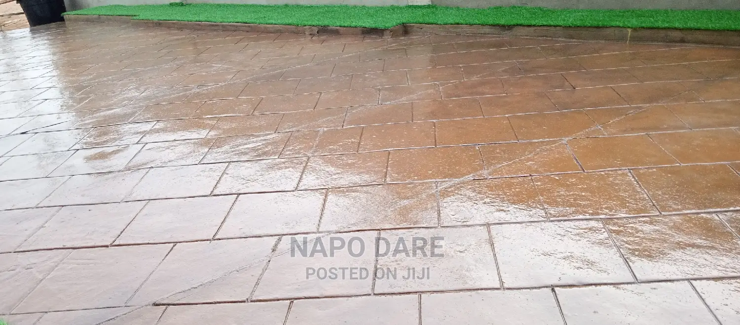Concrete Stamp Decor