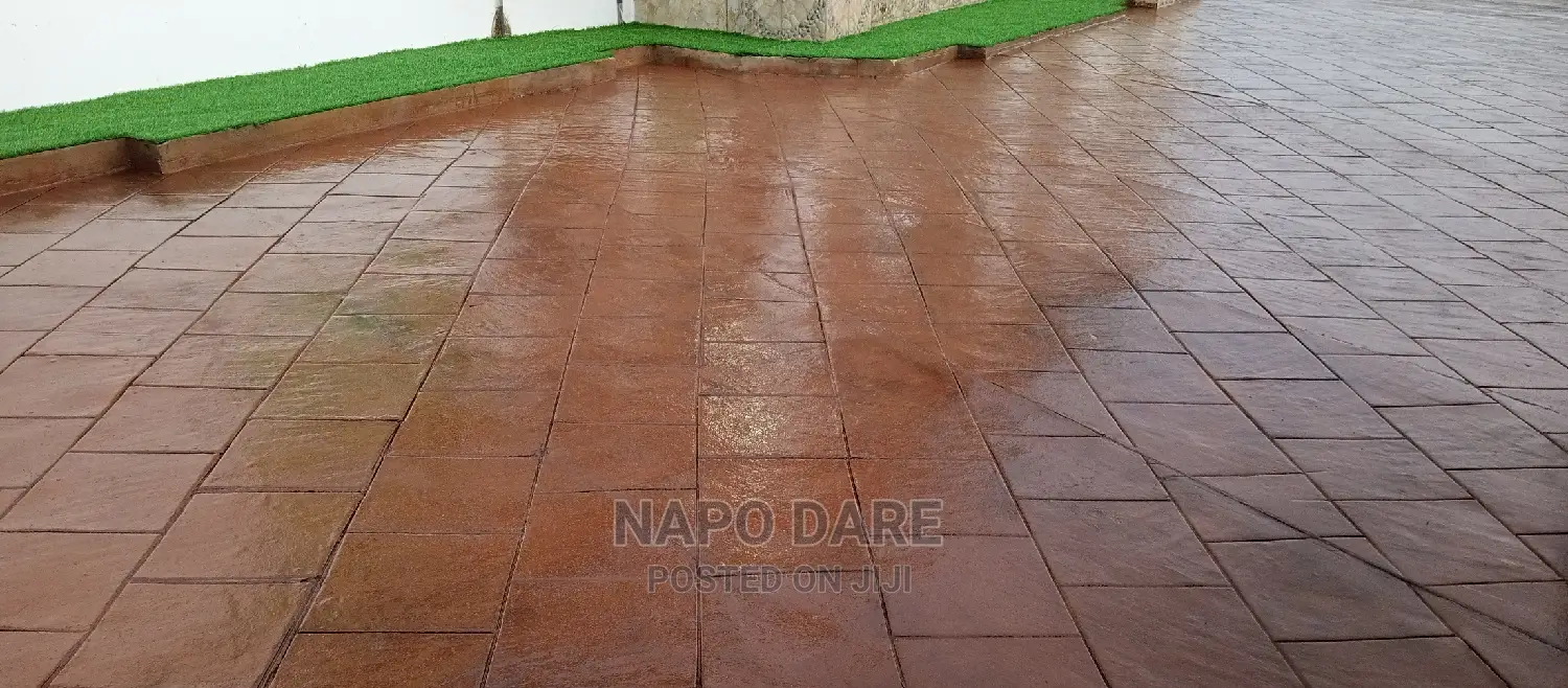 Concrete Stamp Decor
