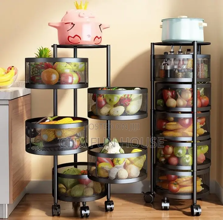 5 In 1 Metallic Shelf