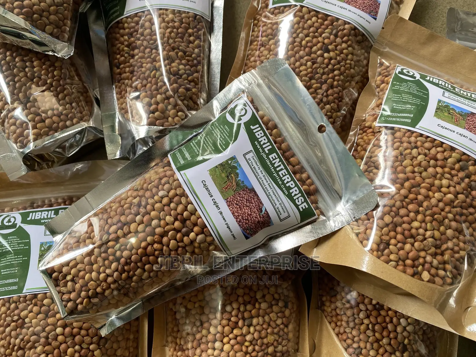 Brown Pigeon Pea, 1kg /45gh