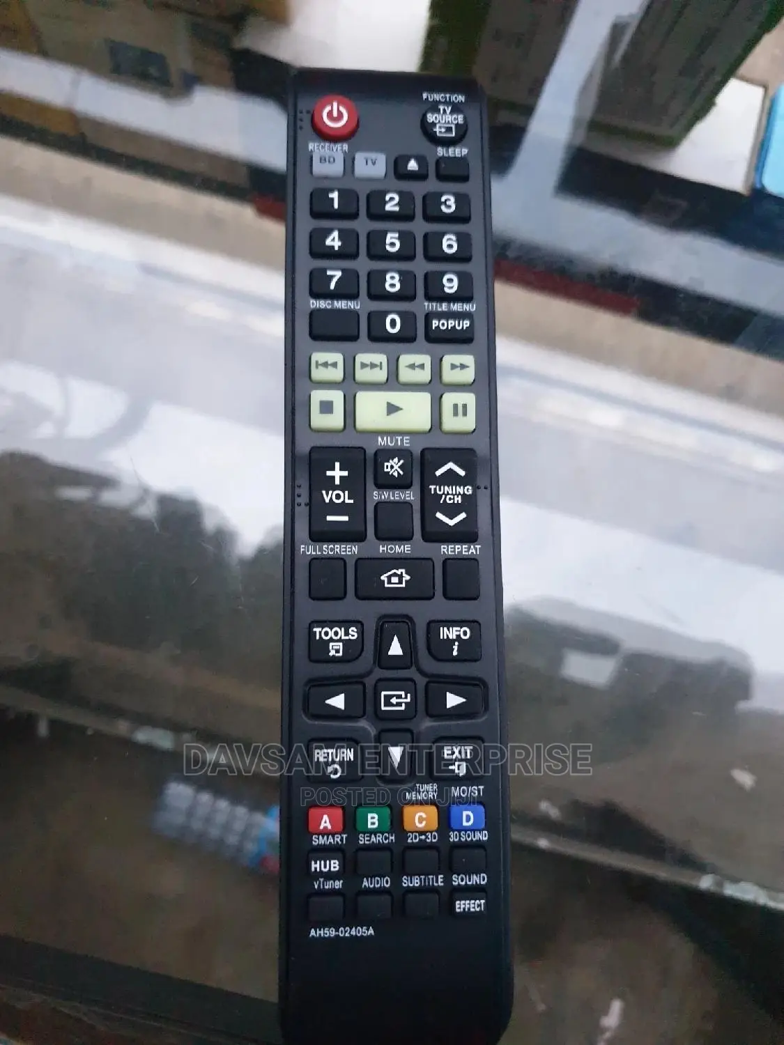 Samsung Blue-Ray Home Theater Remote
