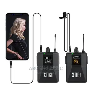 Lapel Lavelier Wireless Camera Camcorder Microphone