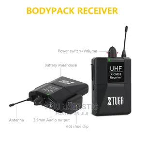 Lapel Lavelier Wireless Camera Camcorder Microphone