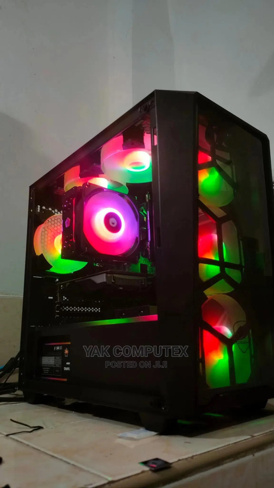 New Desktop Computer MSI Gaming 27 6QE 16GB Intel Core I7 SSD 256GB