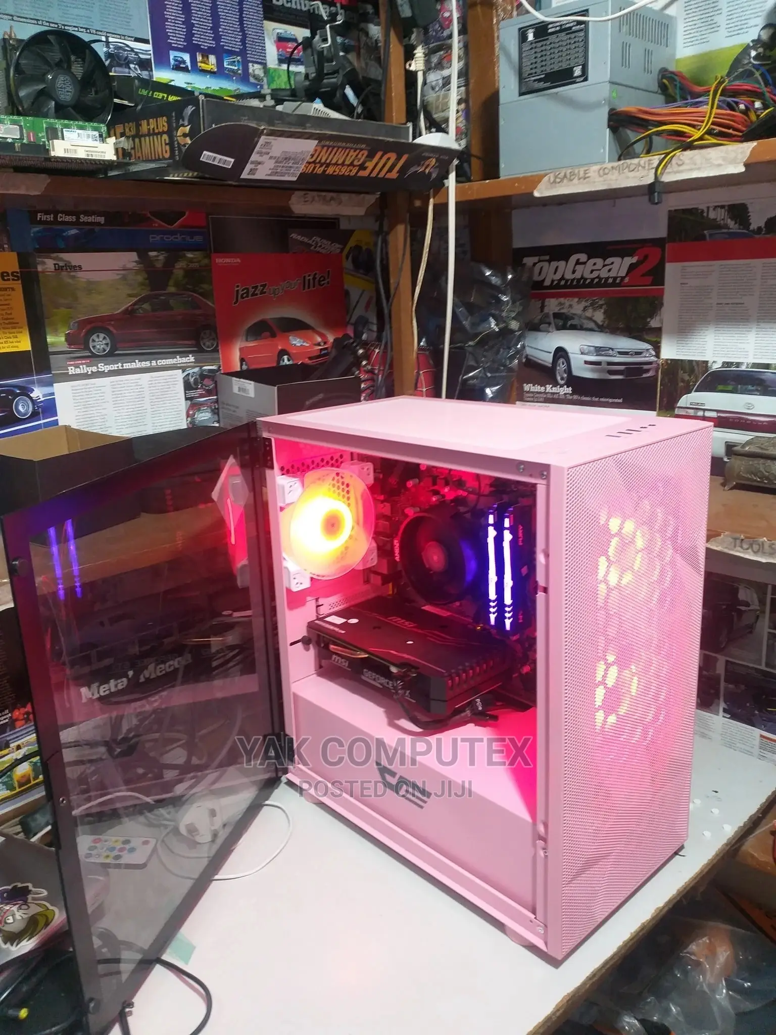 New Desktop Computer MSI Gaming 24 6QE 4K 16GB AMD Ryzen SSD 256GB
