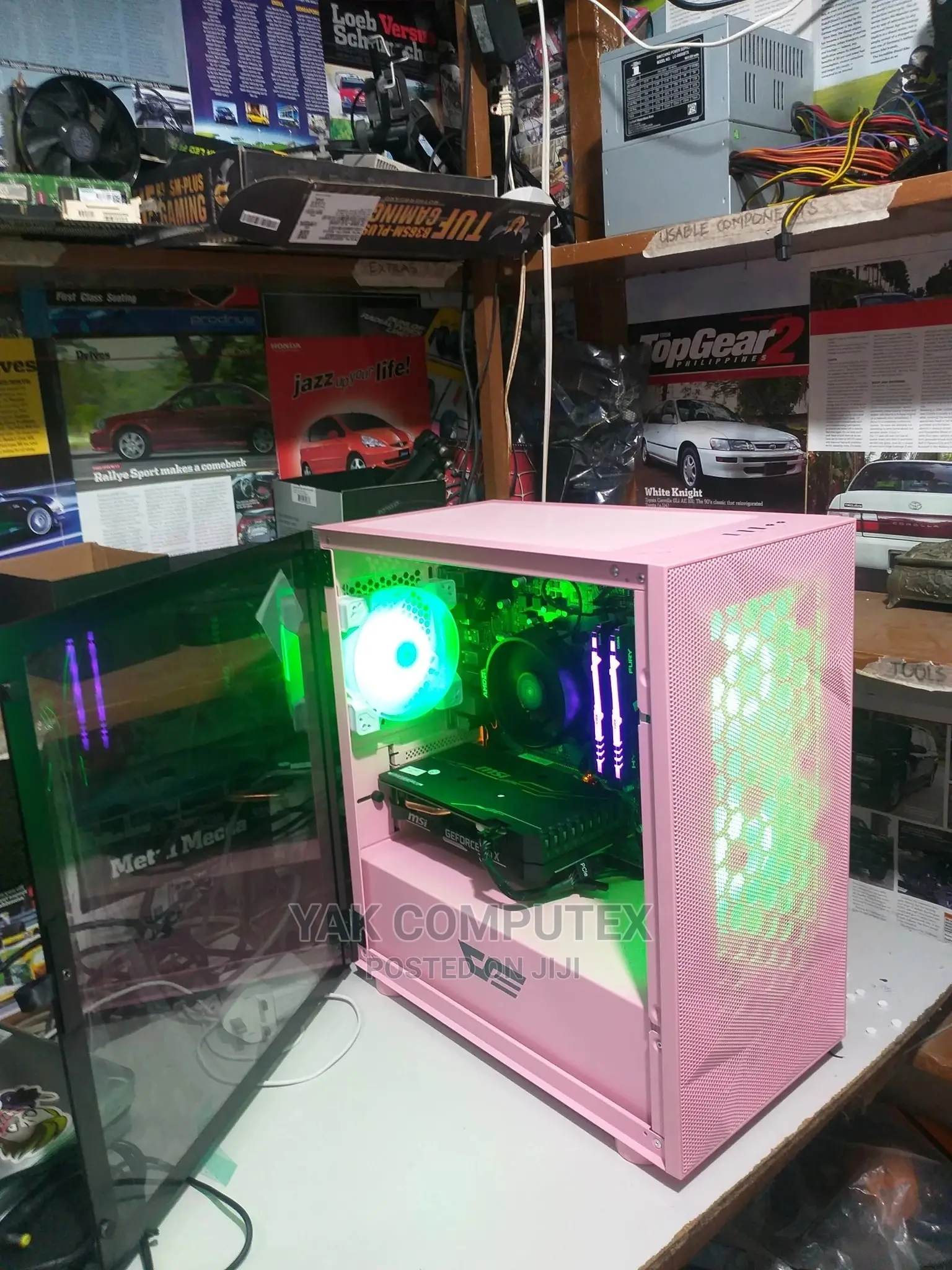 New Desktop Computer MSI Gaming 24 6QE 4K 16GB AMD Ryzen SSD 256GB