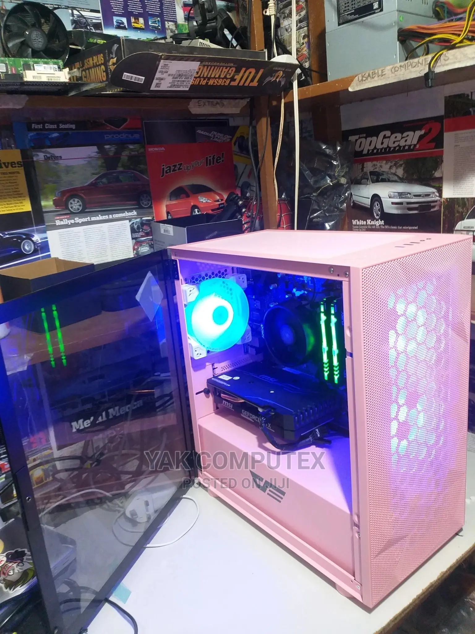 New Desktop Computer MSI Gaming 24 6QE 4K 16GB AMD Ryzen SSD 256GB