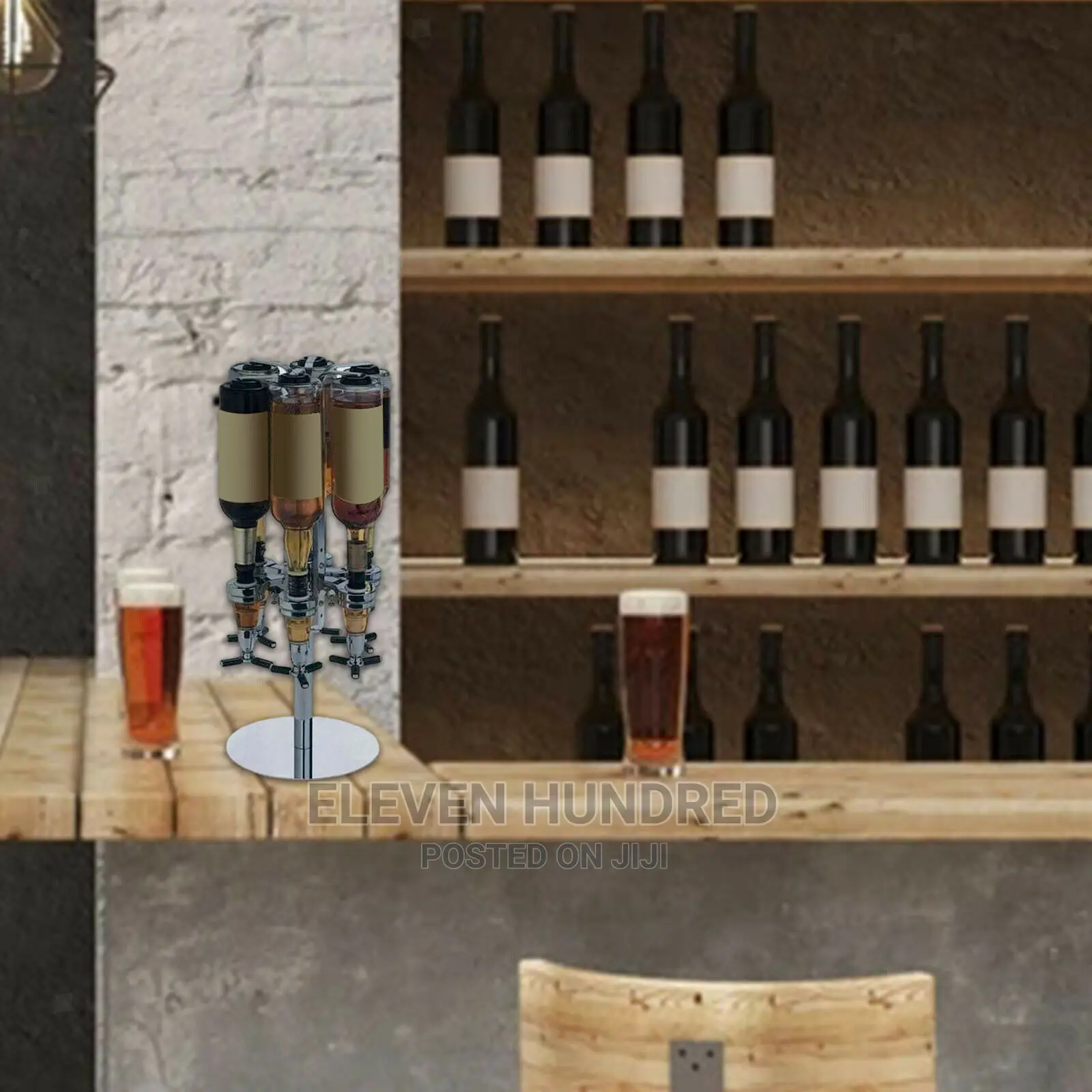 6 Bottle Liquor Dispenser