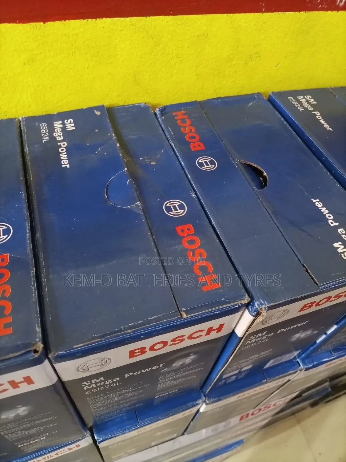 Bosch Battery NS60L 12v52ah 13 Plates Honda Type