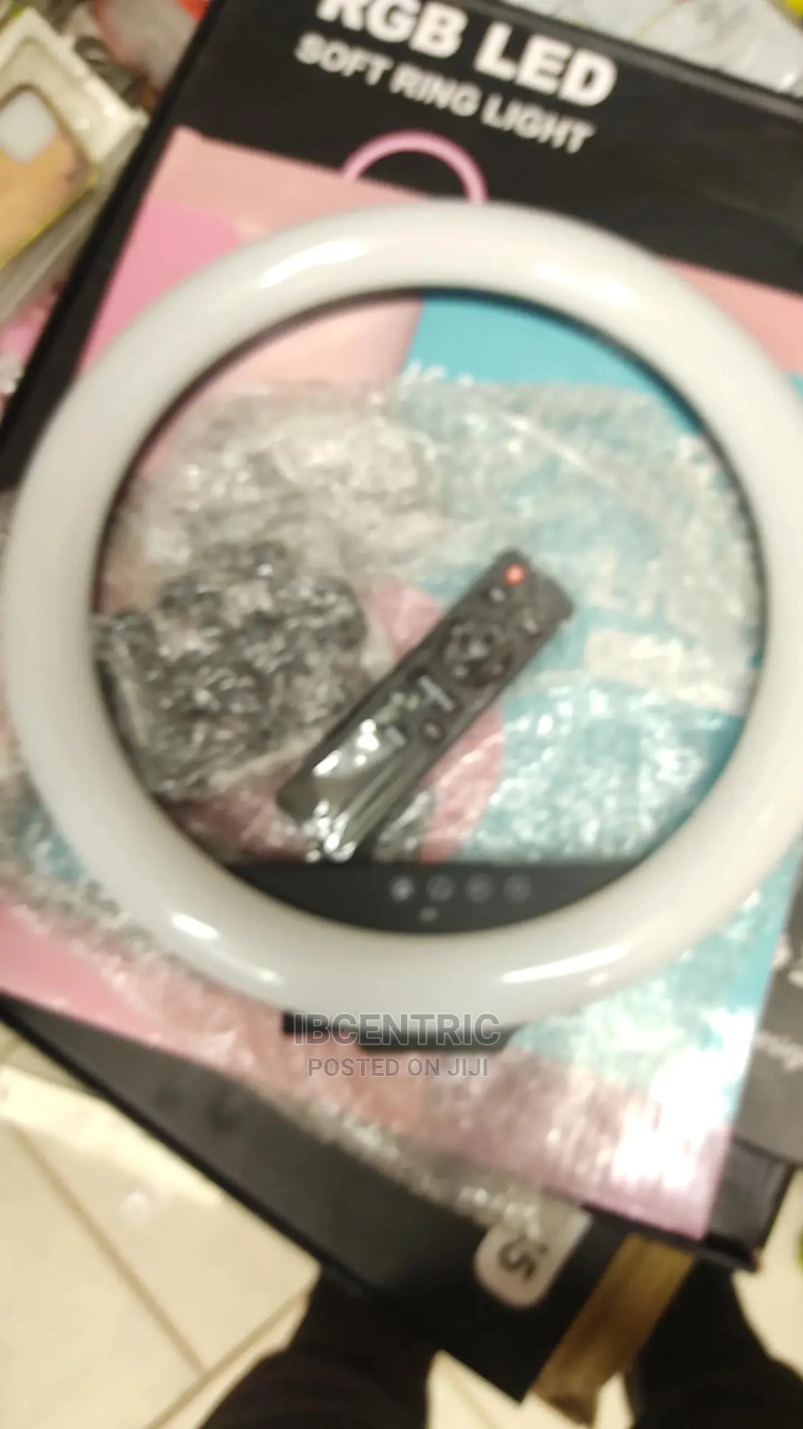 14 Inch RGB Soft Ring Light With Remote