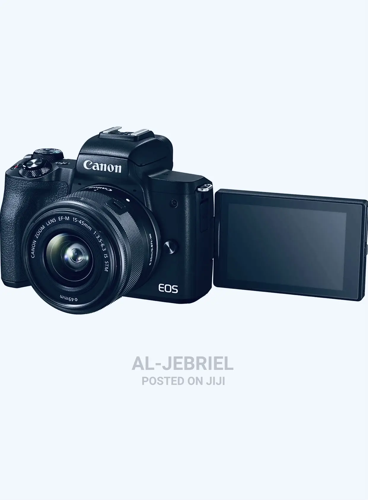 Canon EOS M50 Mark II + EF-M 15-45mm Is STM Kit Black
