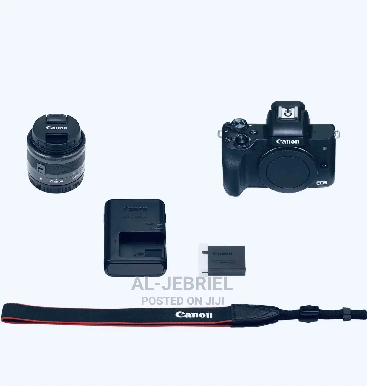 Canon EOS M50 Mark II + EF-M 15-45mm Is STM Kit Black