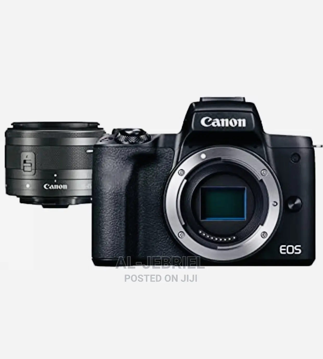 Canon EOS M50 Mark II + EF-M 15-45mm Is STM Kit Black